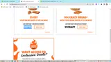 Little Caesars coupon verification screenshot