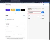 Little Landings coupon verification screenshot