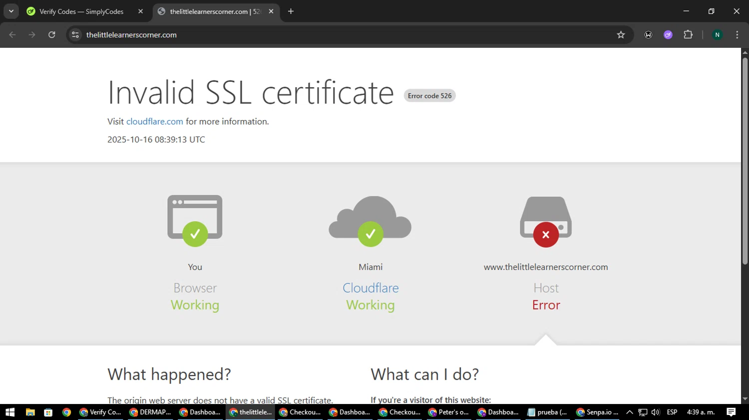 Little Learners coupon code screenshot showing code ABBAL10 applied at Little Learners checkout page. Uploaded by SimplyCodes community member nataaokiiii on Oct 16, 2025