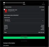 Littleluxuriessss coupon verification screenshot