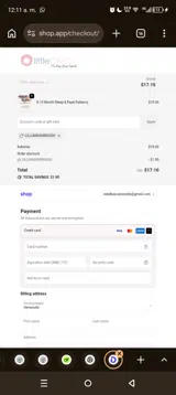 LILLIANASHBAUGH coupon verification screenshot