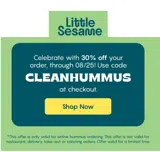 CLEANHUMMUS coupon verification screenshot