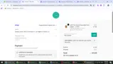 WELCOME23 coupon verification screenshot