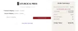 Liturgical Press coupon verification screenshot
