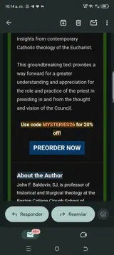 Liturgical Press coupon verification screenshot