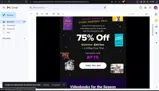 BF75 coupon verification screenshot