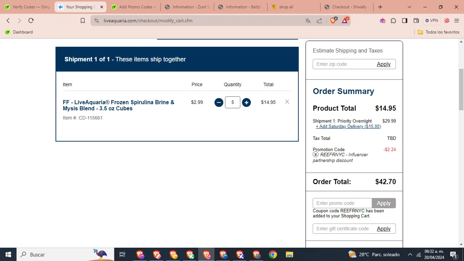 LiveAquaria Promo Codes 15 Off September 2024