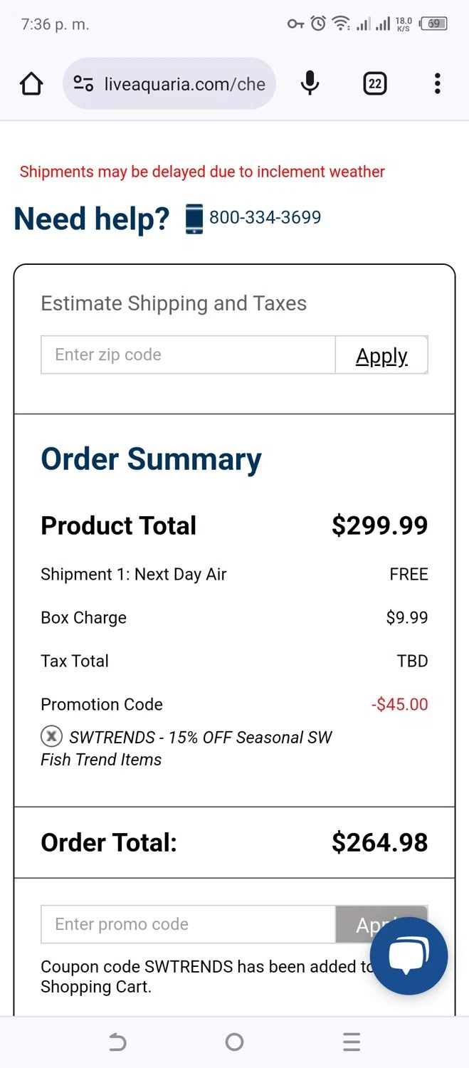 LiveAquaria Promo Codes 15 Off September 2024