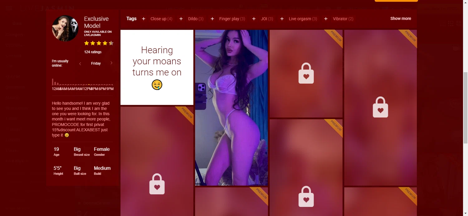 LiveJasmin promo code screenshot showing code ALEXABEST applied at LiveJasmin checkout page. Uploaded by SimplyCodes community member bettercallkim on Dec 6, 2024