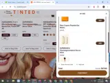 TINTED15 coupon verification screenshot