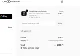 Live X Maintain coupon verification screenshot
