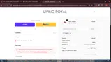 LINO20 coupon verification screenshot
