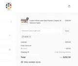 DAD coupon verification screenshot
