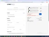 Living Silica coupon verification screenshot