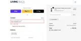 Living Silica coupon verification screenshot