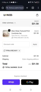 PP86JVBEJN3Y coupon verification screenshot