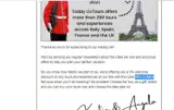 WELCOME5 coupon verification screenshot