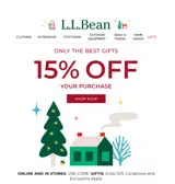 L.L. Bean Global coupon verification screenshot