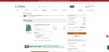 L.L. Bean Global coupon verification screenshot