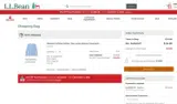 L.L. Bean Global coupon verification screenshot