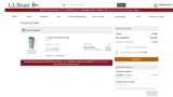 L.L. Bean Global coupon verification screenshot