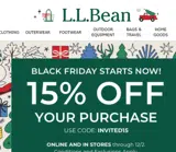 L.L. Bean Global coupon verification screenshot