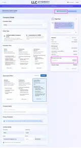 LLC Attorney coupon verification screenshot