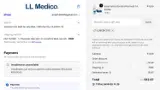 LLMEDICO10 coupon verification screenshot