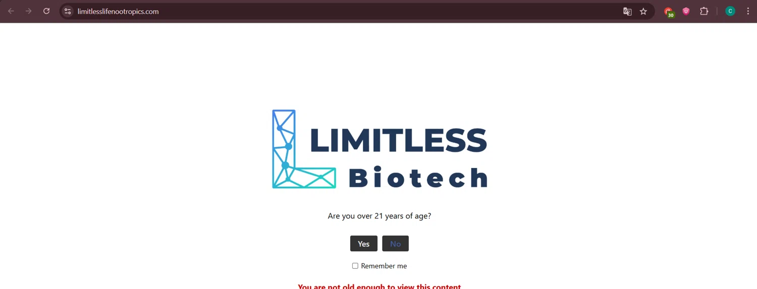 Limitless Life Nootropics discount code screenshot showing code ep20 applied at Limitless Life Nootropics checkout page. Uploaded by SimplyCodes community member Negritoo on Jun 7, 2025