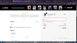 luck coupon verification screenshot