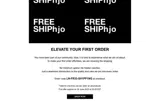LN-FR33-SH1PP1NG coupon verification screenshot