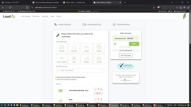 LoadUp checkout page showing LoadUp promo code box | Screenshot taken by SimplyCodes community member on Jun 19, 2025