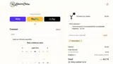 WELCOME10 coupon verification screenshot