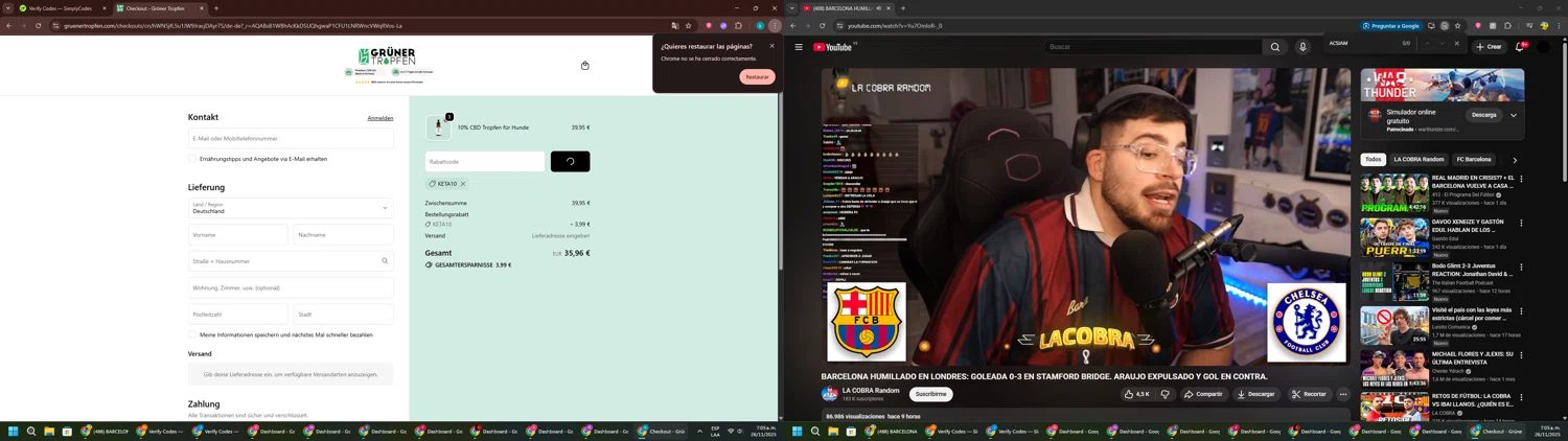 L'Occitane discount code screenshot showing code SURPRISE applied at L'Occitane checkout page. Uploaded by SimplyCodes community member CouponSage7331 on Nov 26, 2025