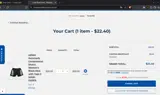 Locker Room Direct coupon verification screenshot