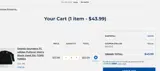 Locker Room Direct coupon verification screenshot