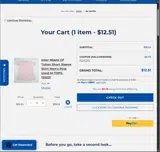 Locker Room Direct coupon verification screenshot