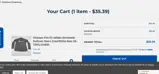 Locker Room Direct coupon verification screenshot