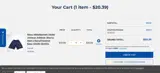 Locker Room Direct coupon verification screenshot