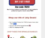 FB2G1 coupon verification screenshot