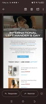 LEFTOFF coupon verification screenshot
