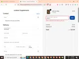 Lockout Supplements coupon verification screenshot