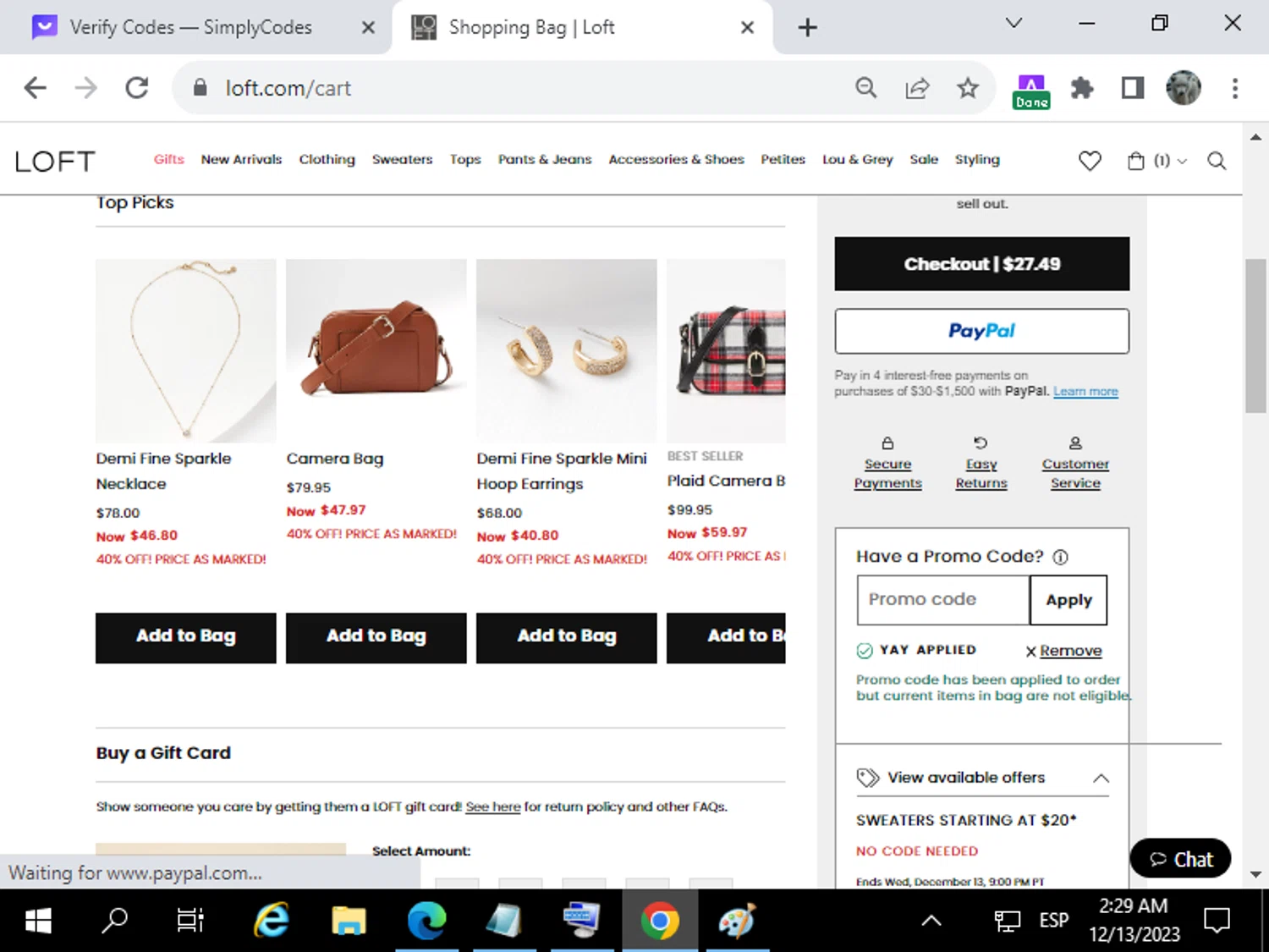 LOFT Promo Codes 50 Off December 2023