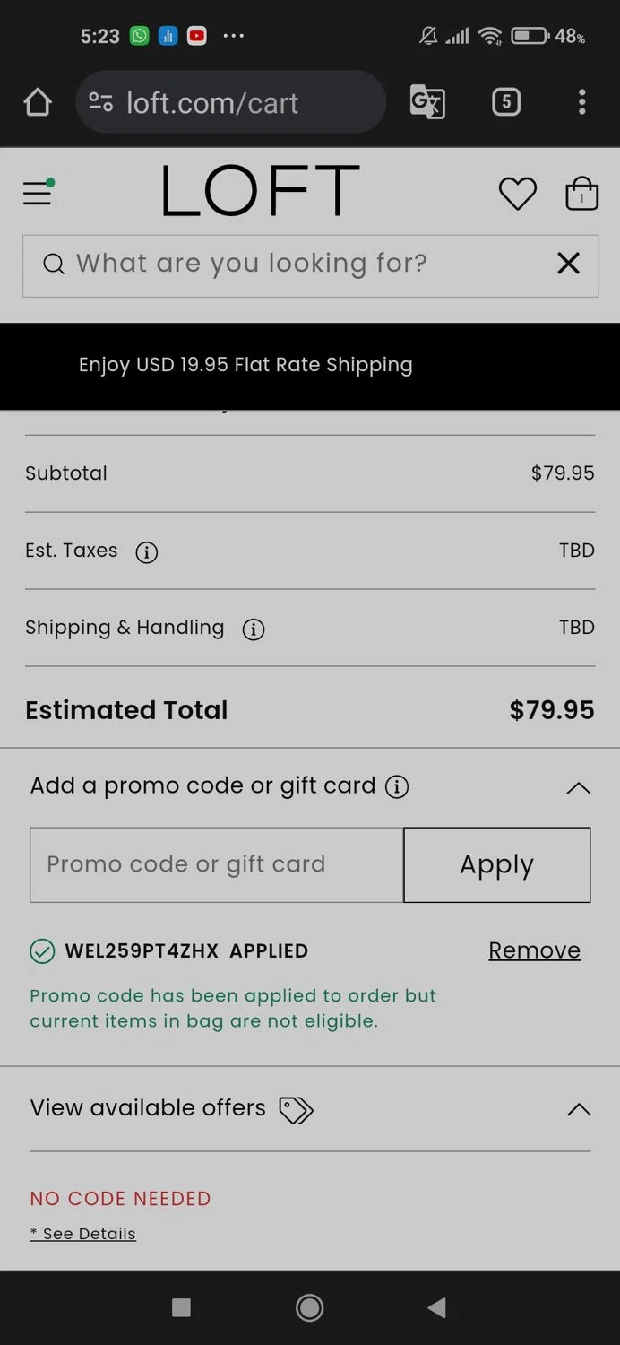 LOFT Promo Codes 60 off Coupon Codes in August 2024 SimplyCodes