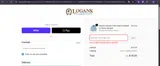 Logan's of Lexington coupon verification screenshot