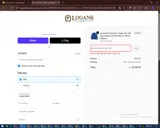 Logan's of Lexington coupon verification screenshot