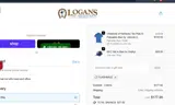 Logan's of Lexington coupon verification screenshot