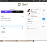 Logan's of Lexington coupon verification screenshot