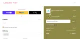 LOGAN TAY coupon verification screenshot