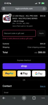 VETERAN coupon verification screenshot
